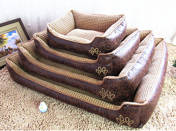 Cozy Kennel Dog Bed & Litter Mat - Snoopy Doo