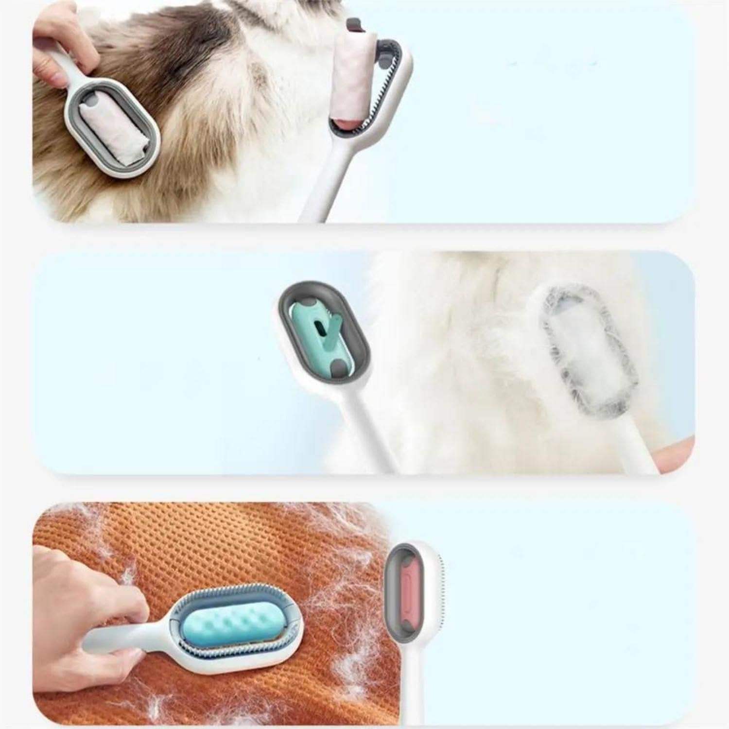 4-in-1 Cat Hair Brush with Water Tank Comb - Snoopy Doo