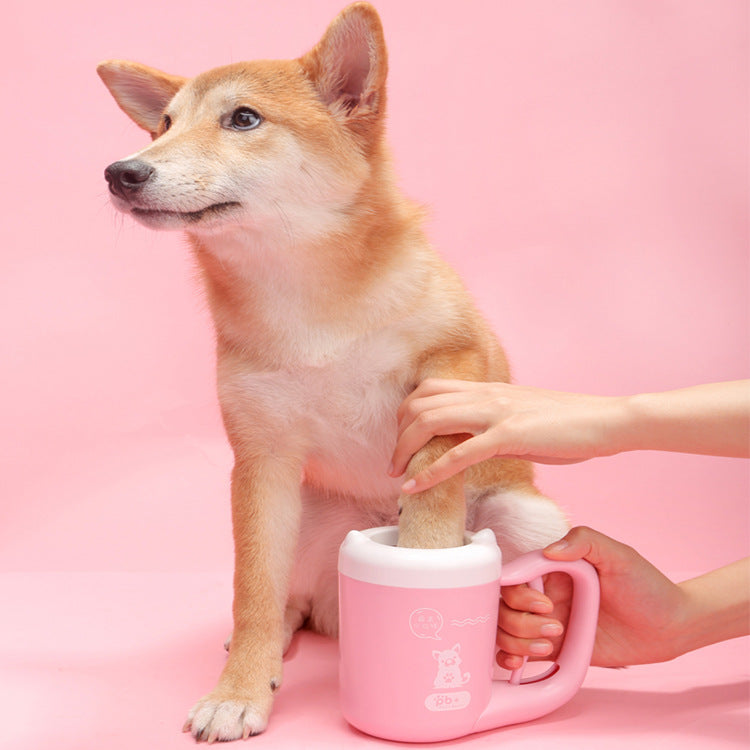 Silicone Pet Paw Cleaner Cup Foot Washing Brush