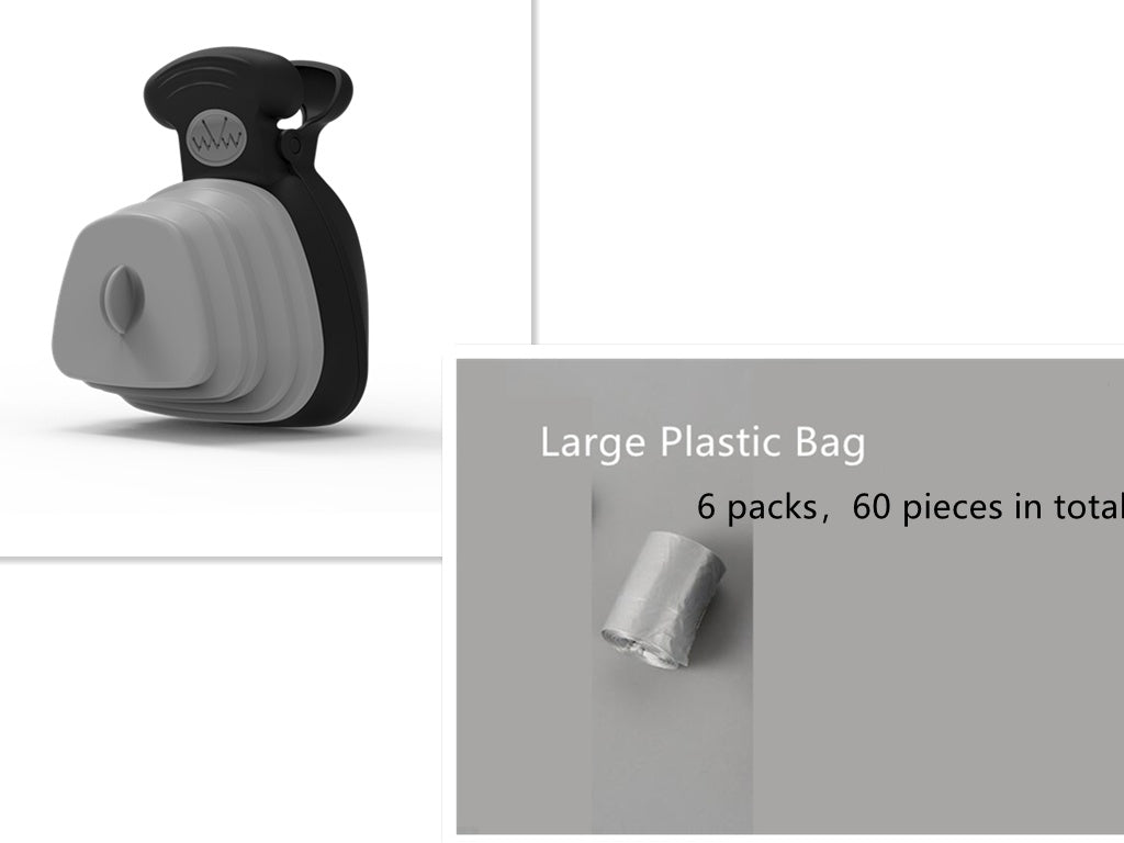 Pet Poop Bag Dispenser Travel Foldable Poop Spoon - Snoopy Doo