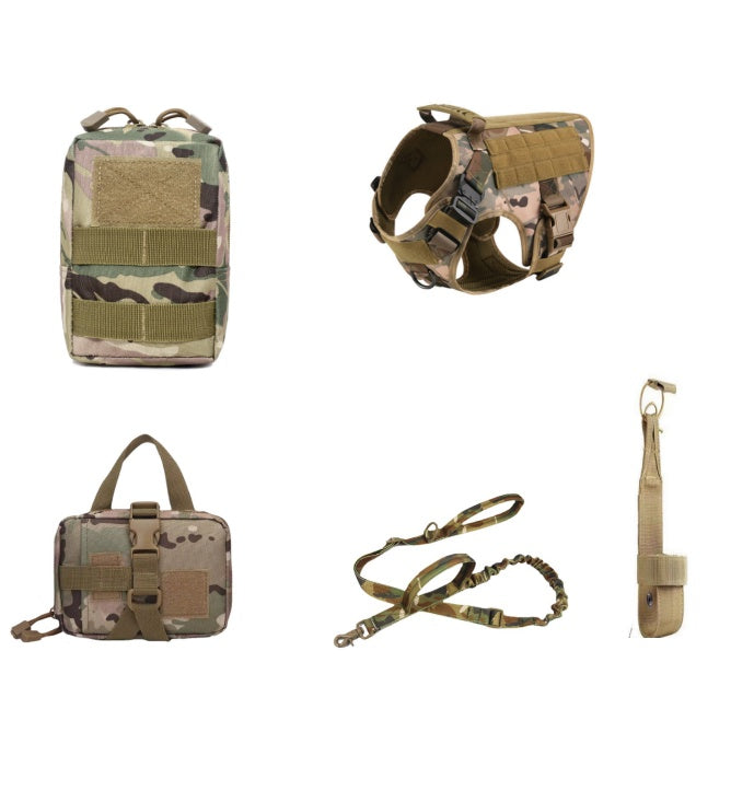 Tactical Dog Harness & Leash Set for All Breeds - Snoopy Doo