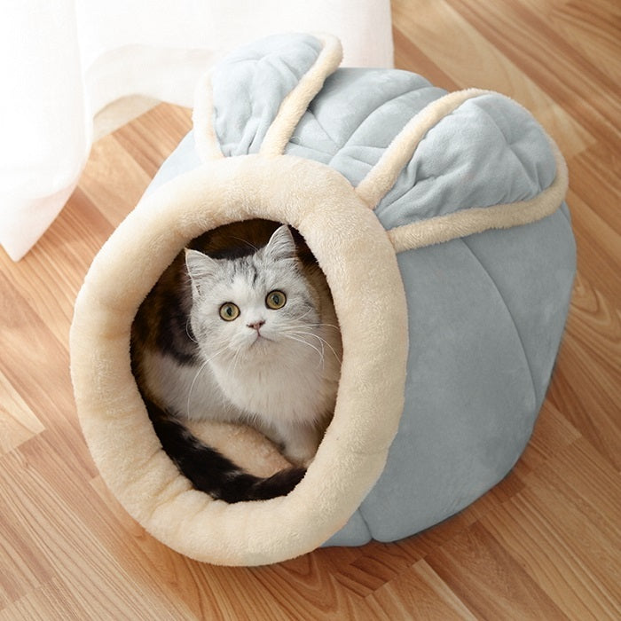 Cat House Villa Enclosed Cat Supplies Bed - Snoopy Doo