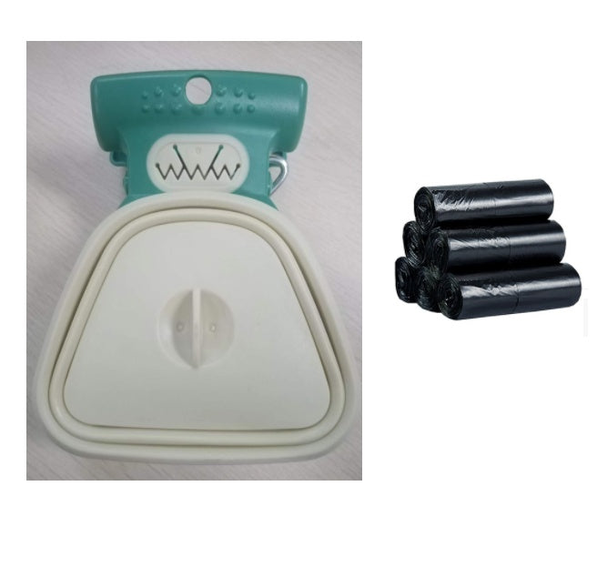 Pet Poop Bag Dispenser Travel Foldable Poop Spoon - Snoopy Doo