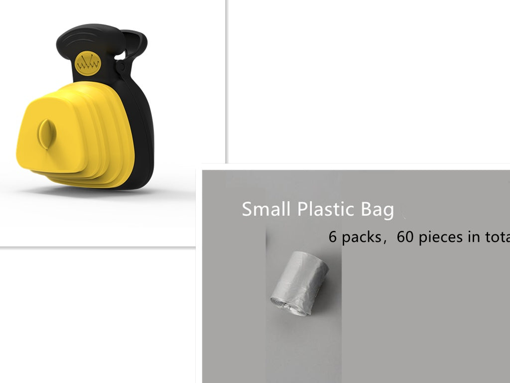 Pet Poop Bag Dispenser Travel Foldable Poop Spoon - Snoopy Doo