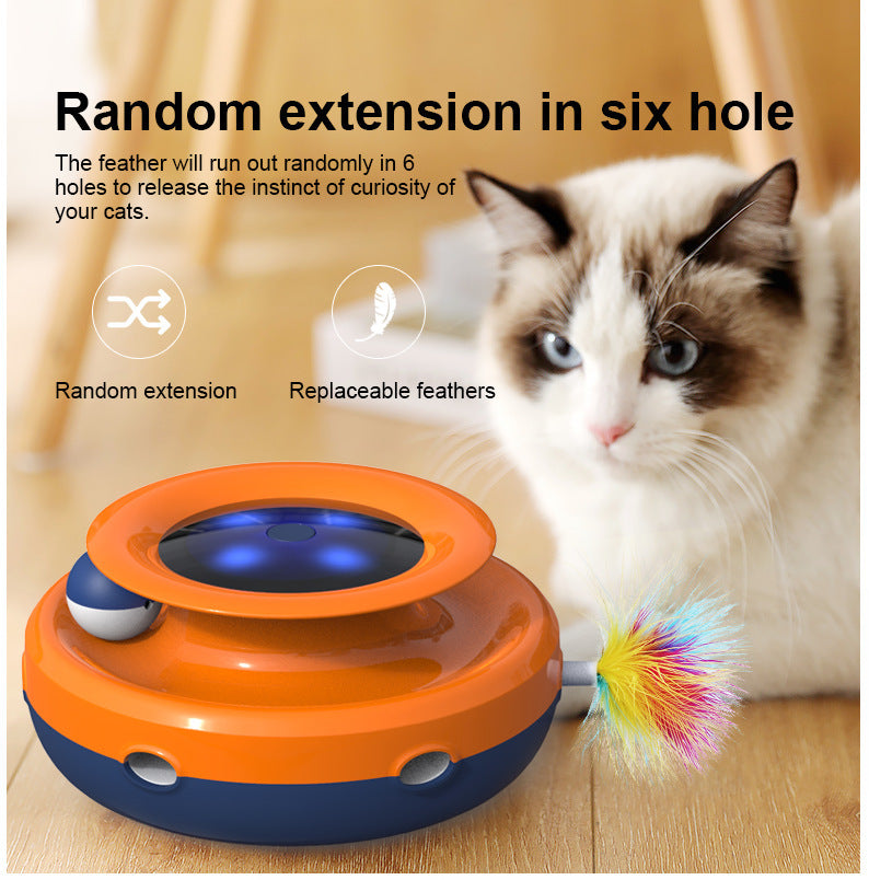 Electric Self-Hit Funny Cat Toy Stick - Snoopy Doo