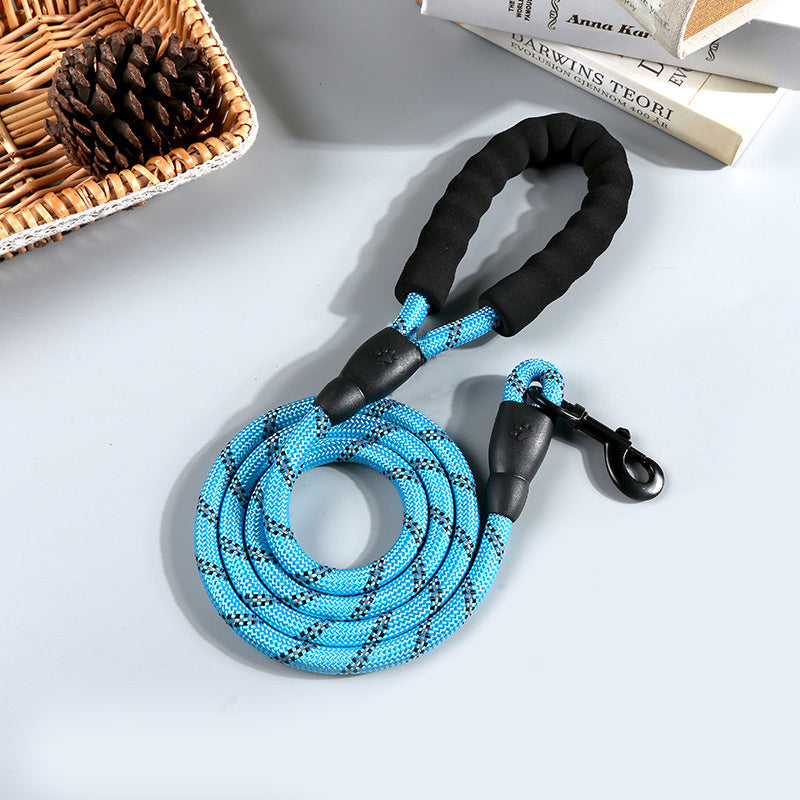Reflective Nylon Round Rope Dog Leash - Snoopy Doo