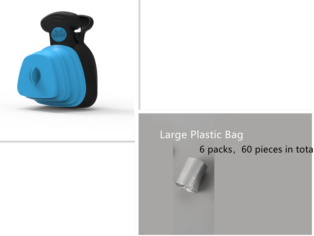 Pet Poop Bag Dispenser Travel Foldable Poop Spoon - Snoopy Doo