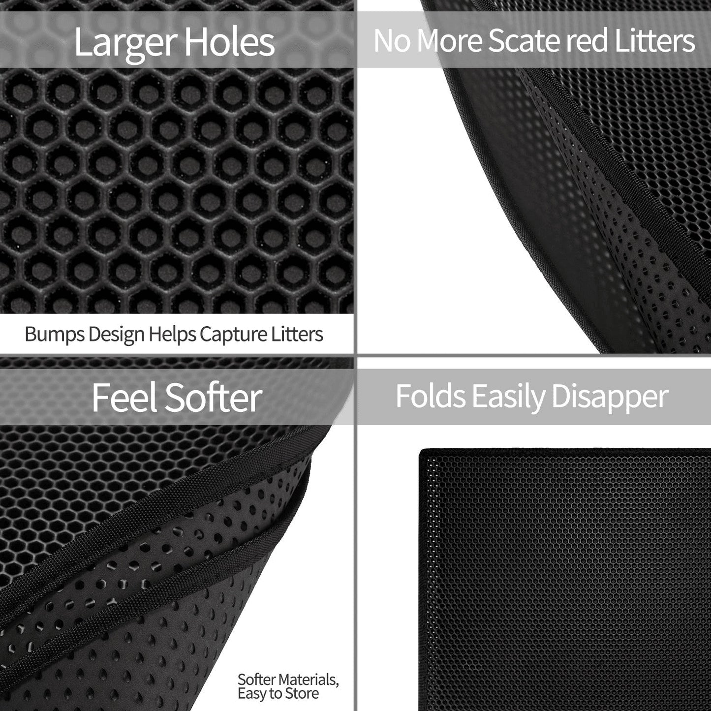 Waterproof Honeycomb Cat Litter Pad - Snoopy Doo
