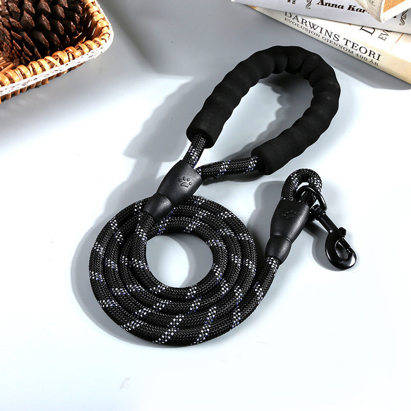 Reflective Nylon Round Rope Dog Leash - Snoopy Doo