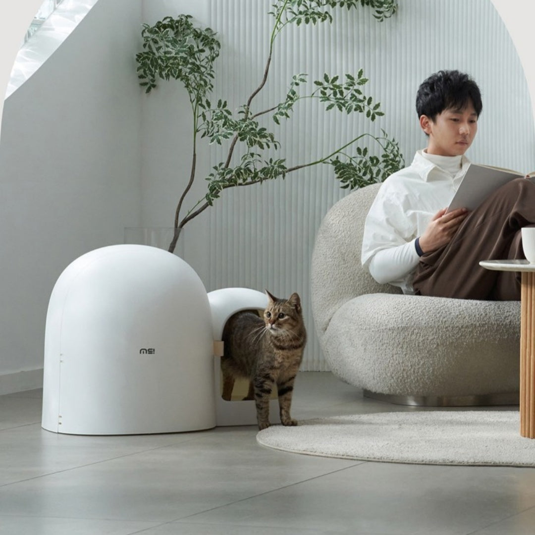 Creative Fully Enclosed Oversized Cat Litter Box - Snoopy Doo