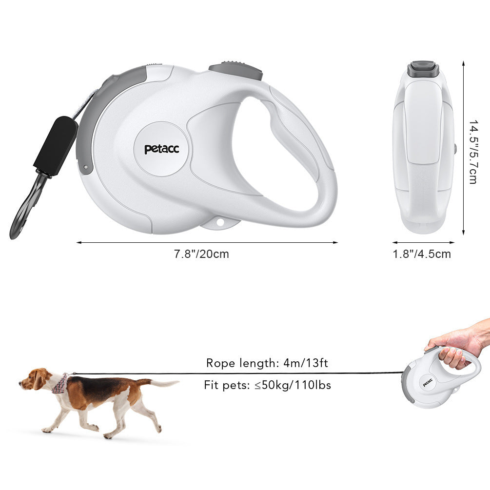 Retractable Reflective Dog Walking Leash - Snoopy Doo