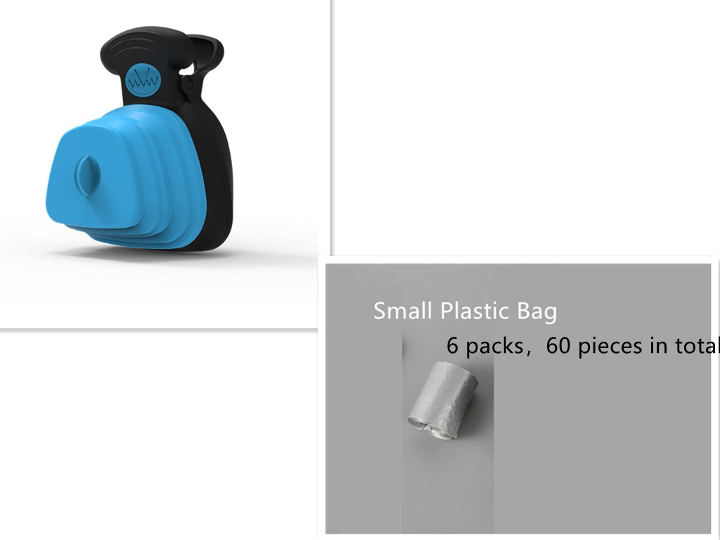 Pet Poop Bag Dispenser Travel Foldable Poop Spoon - Snoopy Doo