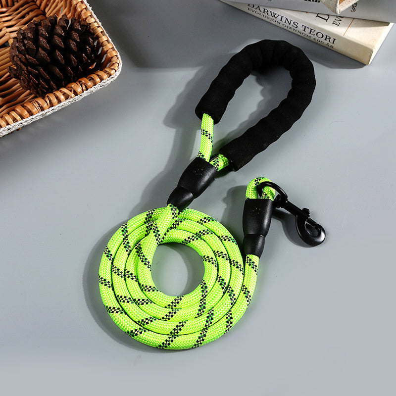 Reflective Nylon Round Rope Dog Leash - Snoopy Doo