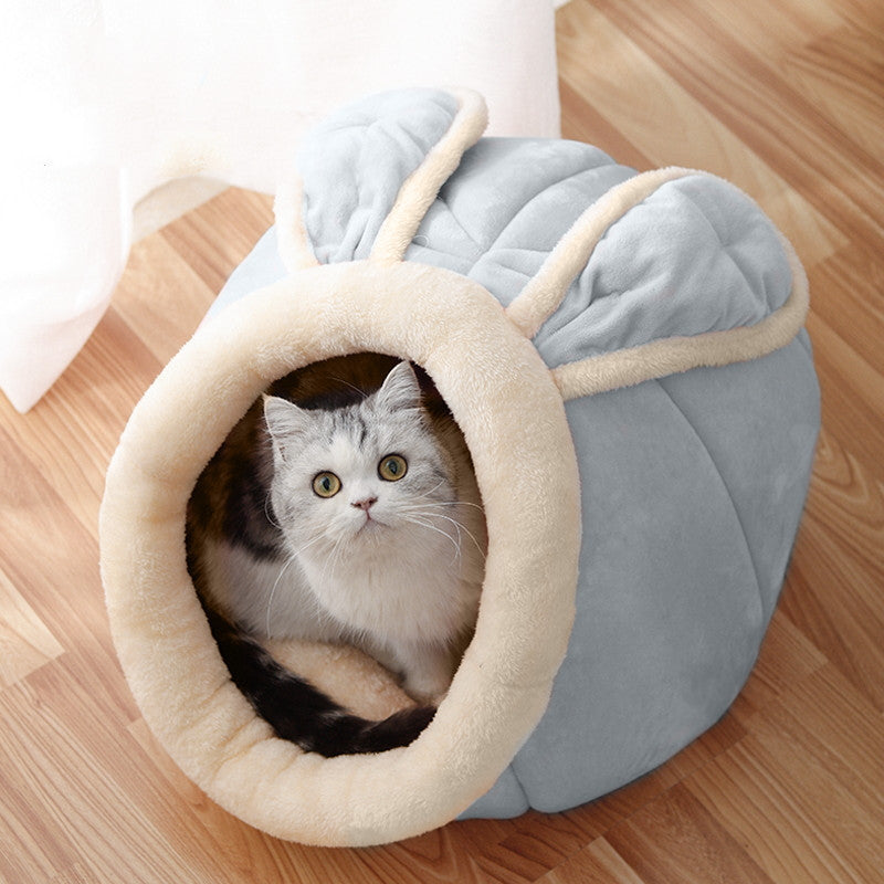 Cat House Villa Enclosed Cat Supplies Bed - Snoopy Doo