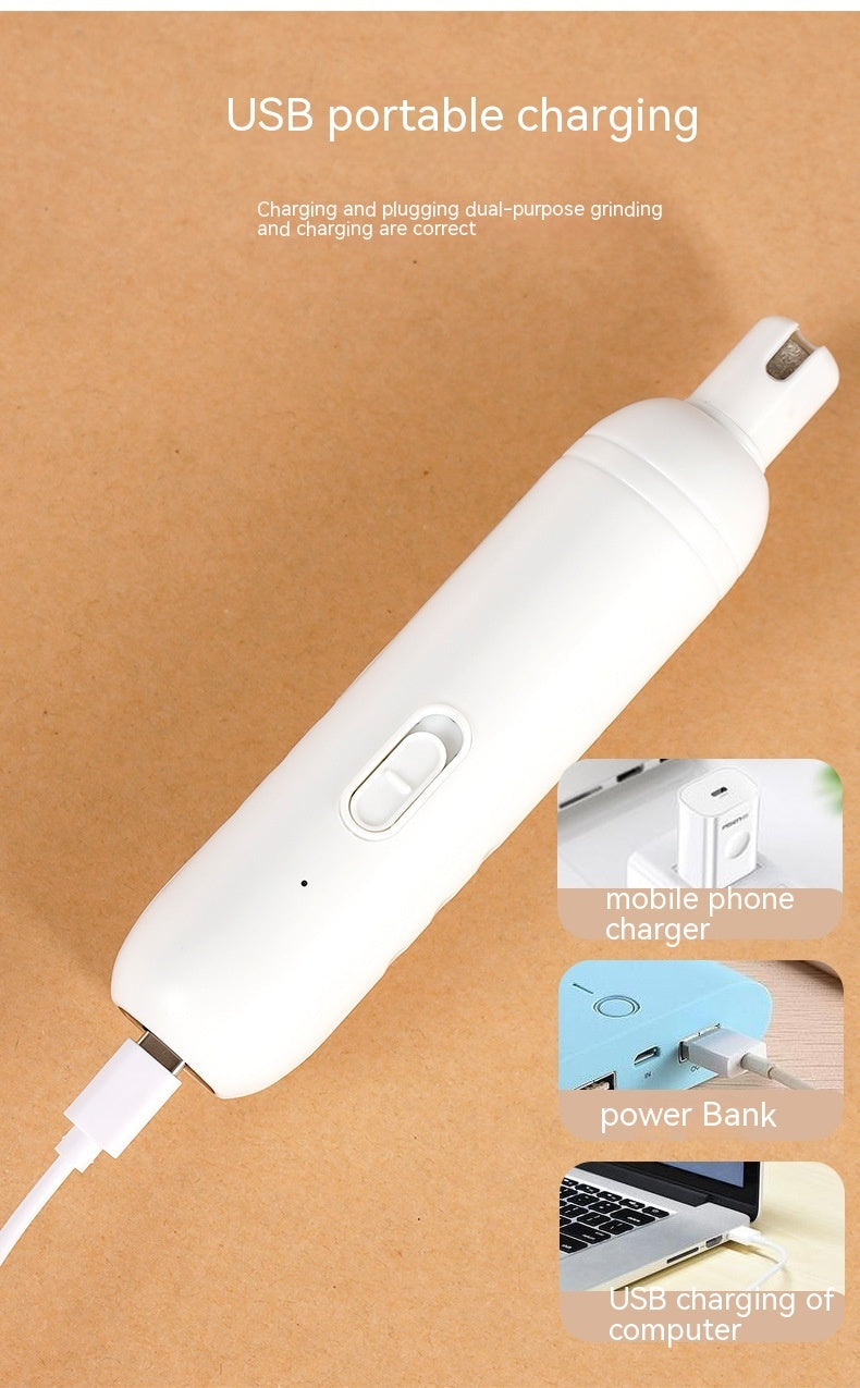 Electric Pet Nail Piercing & Clipping Device - Snoopy Doo